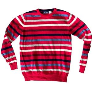 Children’s Place Boy’s Red Striped Sweater 10/12